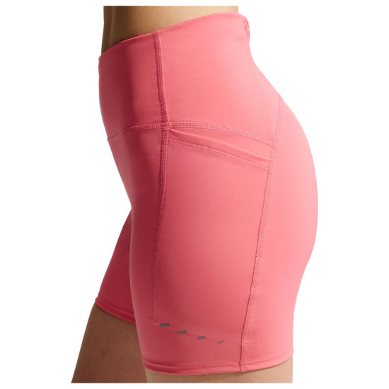 Nike Γυναικείο σορτς-κολάν Swift High-Waisted 4'' Tight Running Shorts with Pockets
